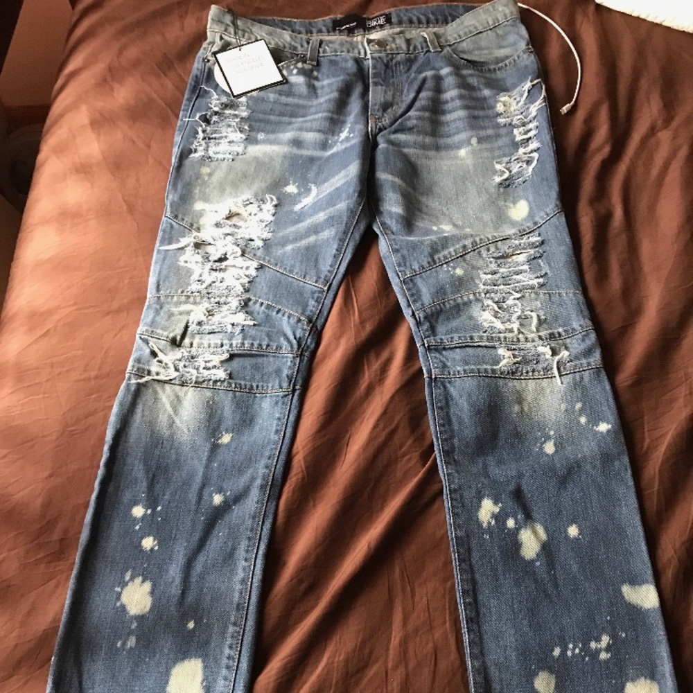 Mens styled jeans