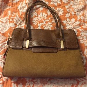 Antonio Melani calf hair purse