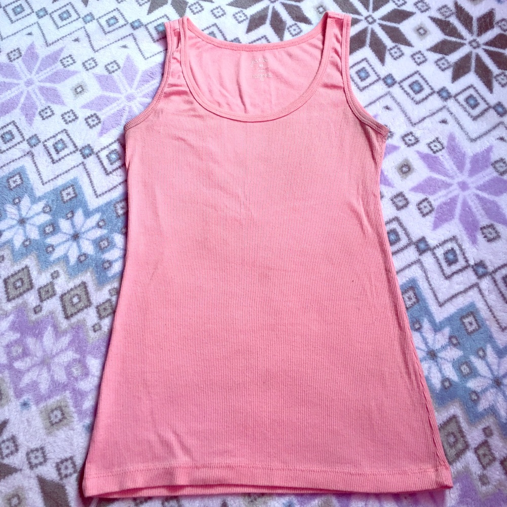 pink coral tank top