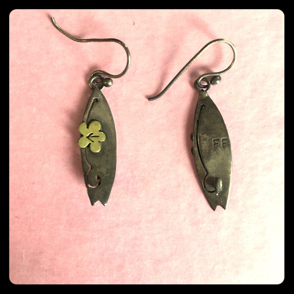Far Fetched Sterling Silver earrings