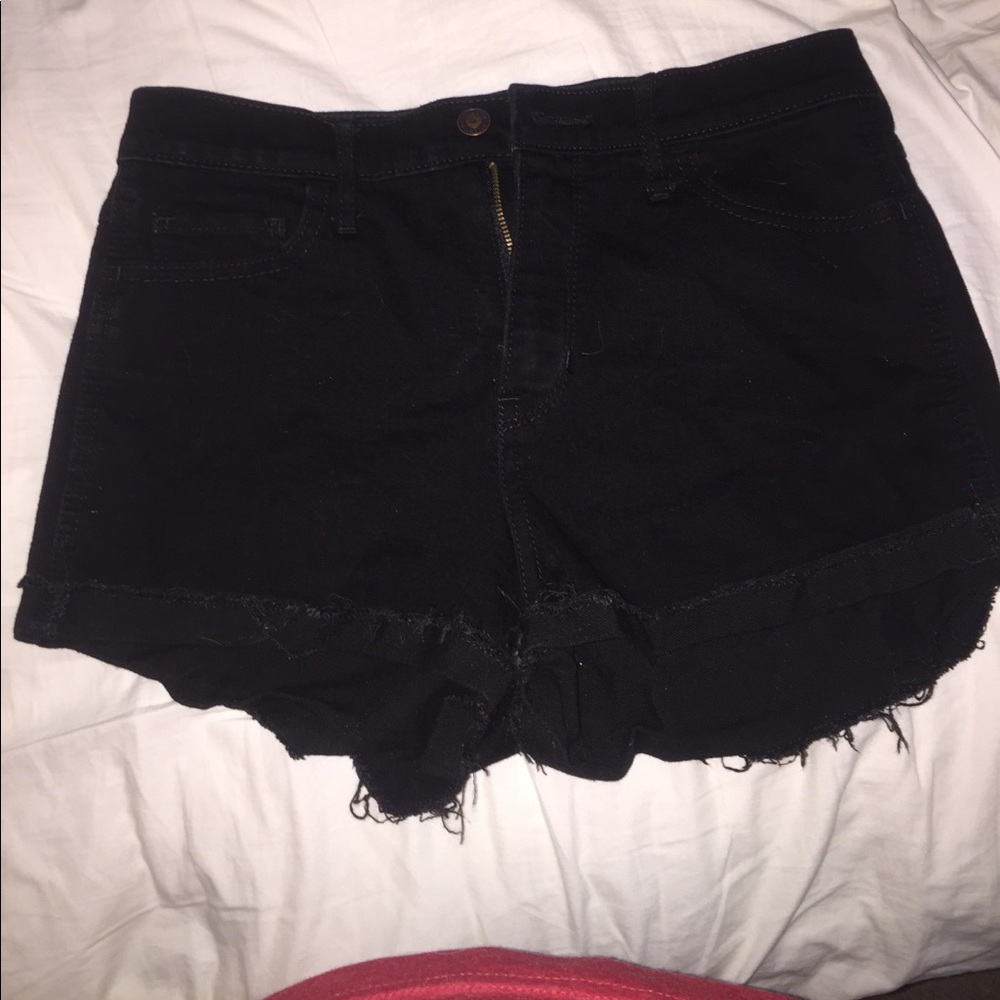 High waisted shorts