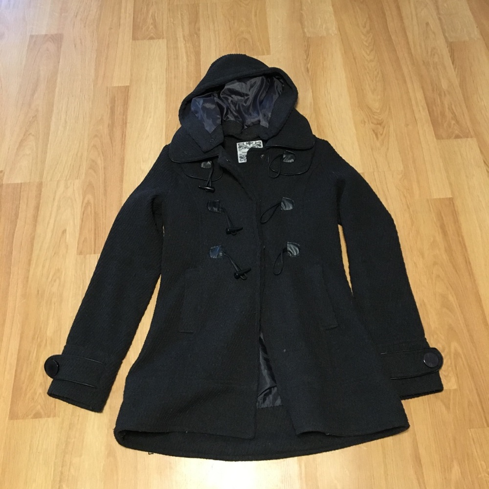 Charcoal grey coat