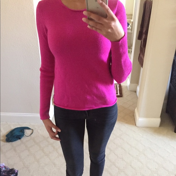 Pink Armani Jeans Sweater - Picture 1 of 2