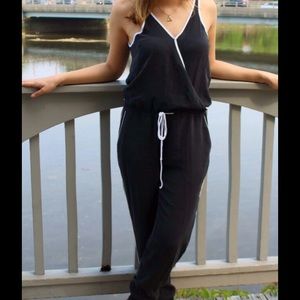 Chaser Silk tank jumpsuit, xs