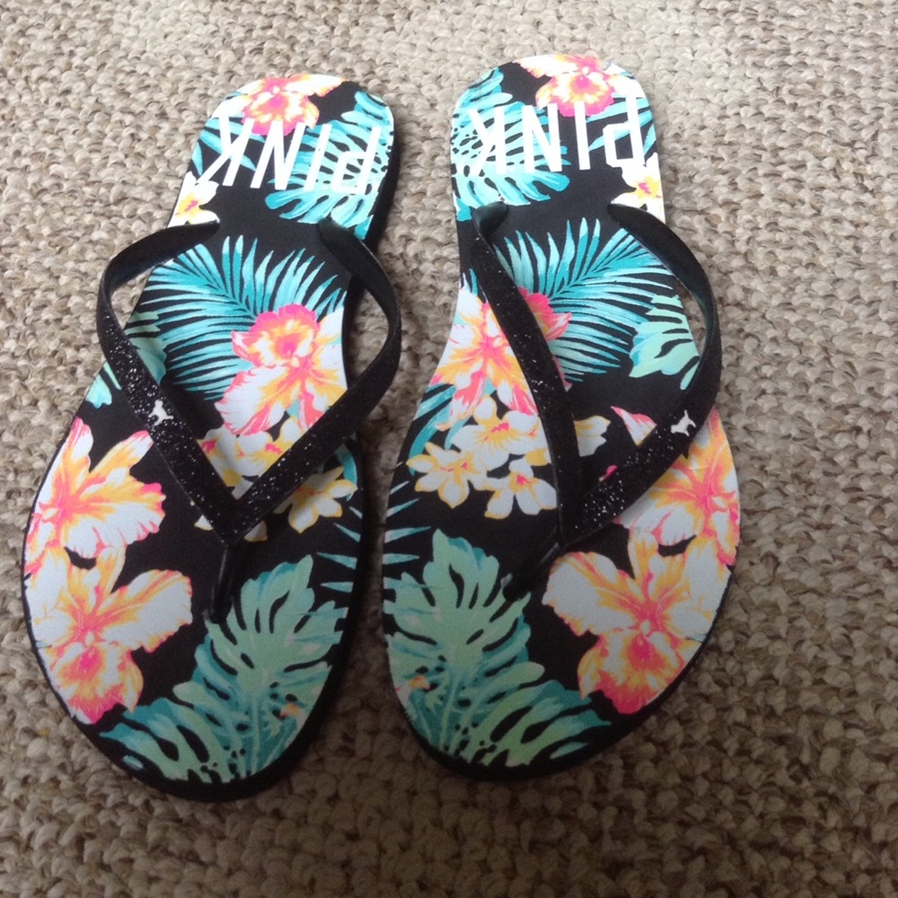 SOLD VS PINK flip flops with 20 pink purchase! - Picture 2 of 3