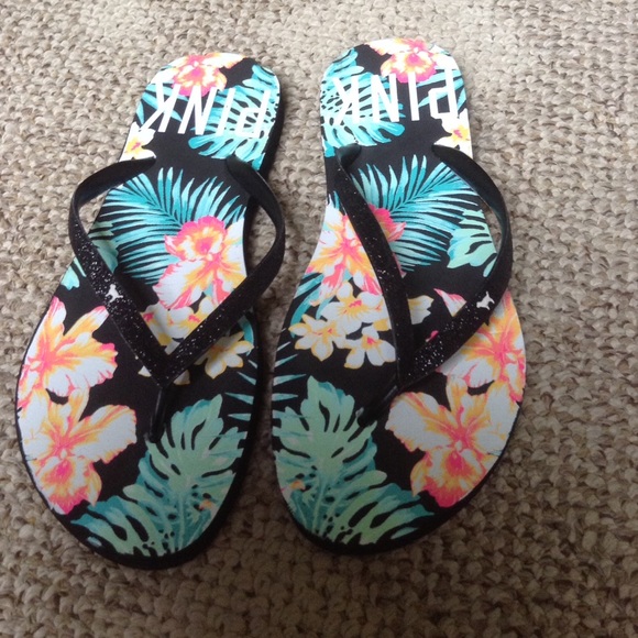 SOLD VS PINK flip flops with 20 pink purchase! - Picture 2 of 3