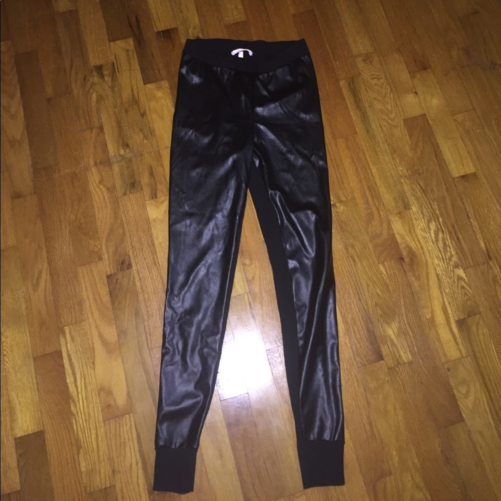 Victoria's Secret leather leggings
