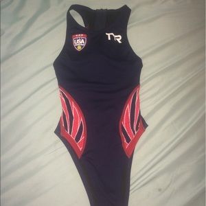 TYR swim suit / water polo