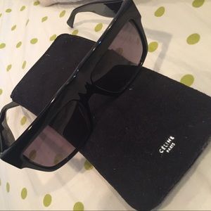 Black Celine Sunglasses ZZ Top