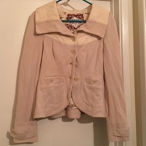 Free People Button Up Jacket