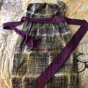 NWT Anthropologie Strapless Sheath Dress size 4