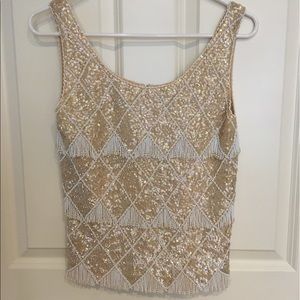 Vintage beaded top