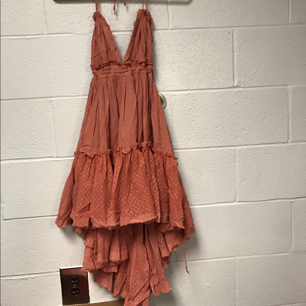 Free people thousand degrees open back dress