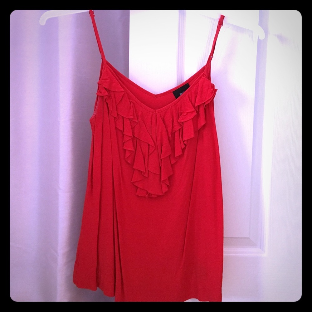 Mossimo Res Ruffle Tank