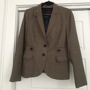 Plaid Zara blazer