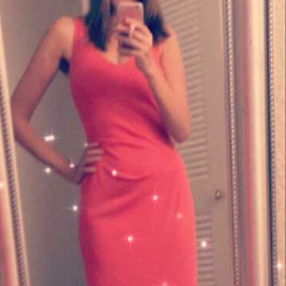 Nicole Miller Collection Coral Dress