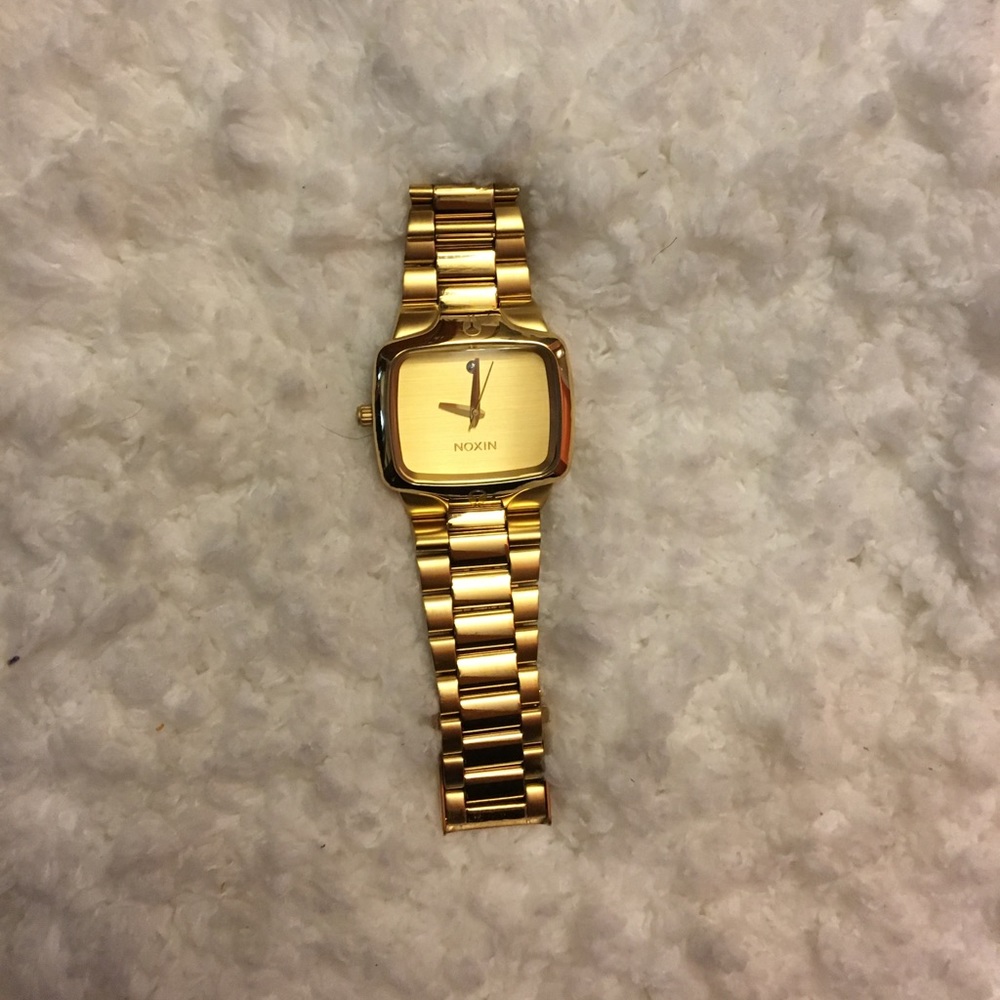 Male Gold (not real gold)Nixon watch