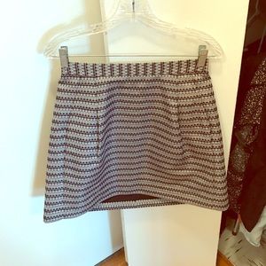 Adorable, fancy black and silver skirt