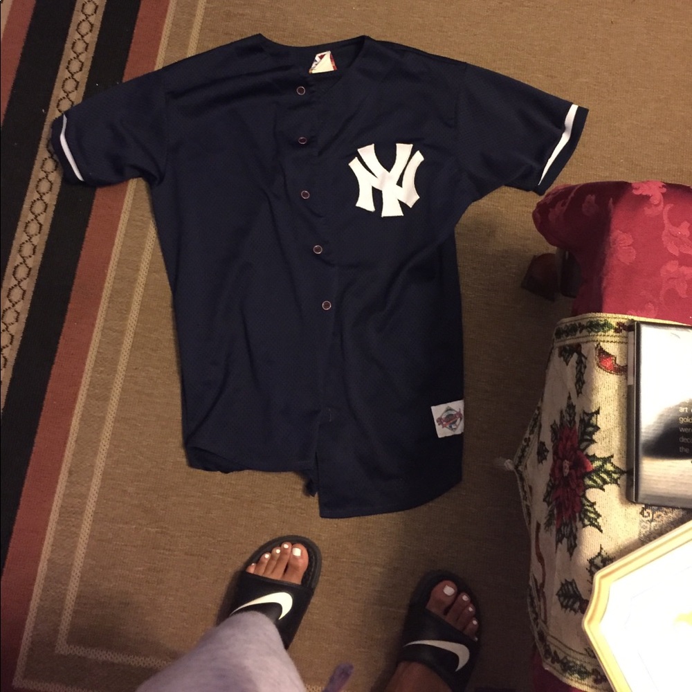 NY Yankee Authentic Diamond Collection Jersey