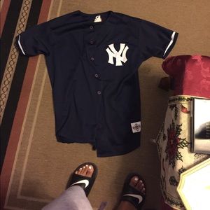 NY Yankee Authentic Diamond Collection Jersey