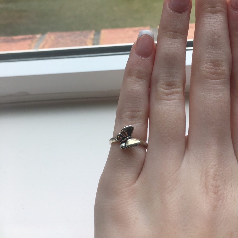 James Avery Retired Butterfly Ring