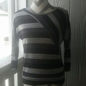 Lightweight striped top