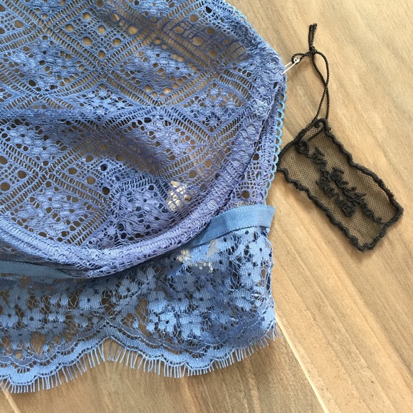 For Love & Lemons Daisy Vixen Halter Underwire Bra - Picture 3 of 5