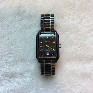 Elgin Watch - Black and Gold