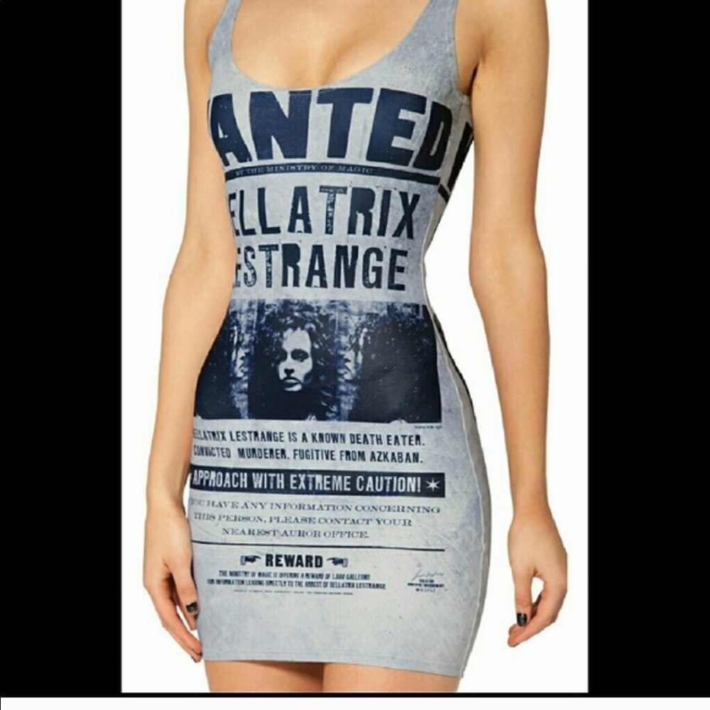 Harry Potter Bellatrix Lestrange mini dress! OS