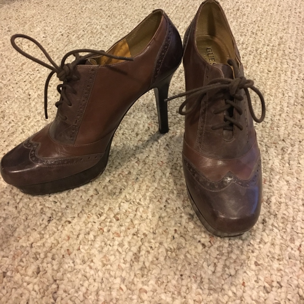 Guess oxford booties