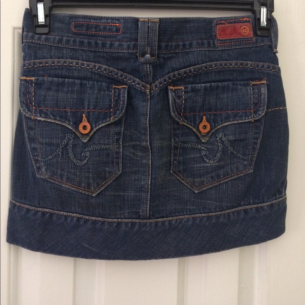AG Adriano Goldschmied blue jean shorts Size 24 R
