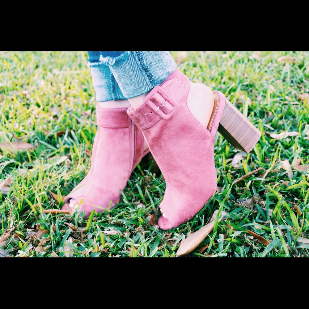 Blush Booties
