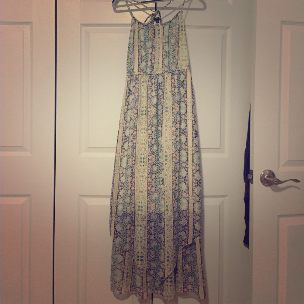 Floral summer maxi dress