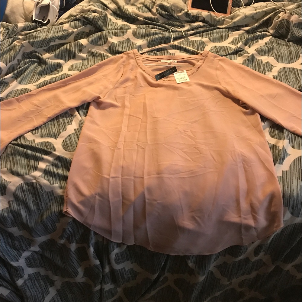 Rose Gold Blouse