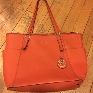 Michael Kors Orange Tote