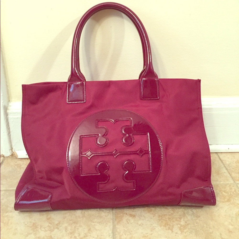 Large Tory Burch Ella Nylon Tote