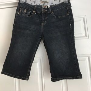 Ymi Bermuda length jean shorts