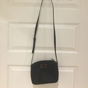 Black Kate space cross body Mindy purse