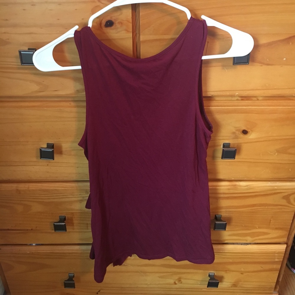 Xhilaration Ruffled Tank-top - Picture 2 of 3
