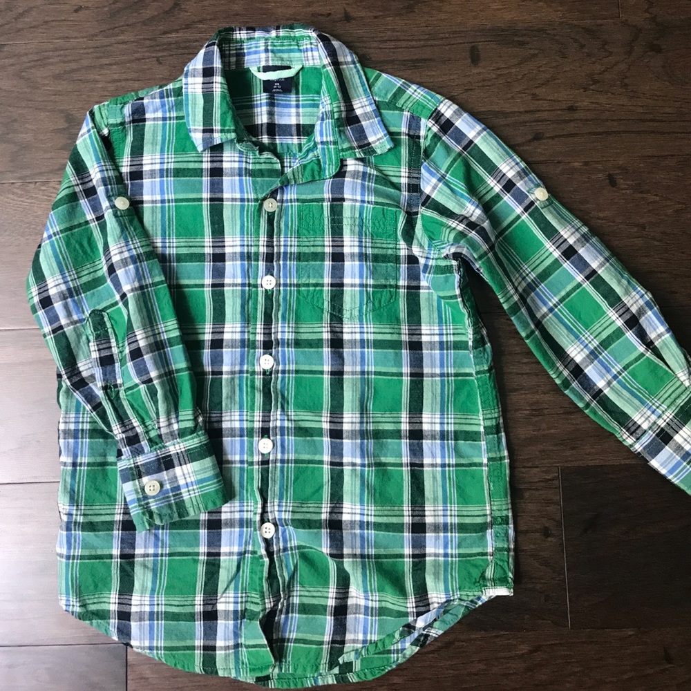 Gap boys XS (4-5) button down shirt