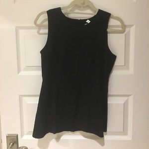 Banana Republic black, lace top