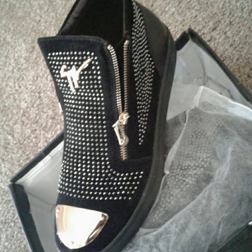 Studded sneakers