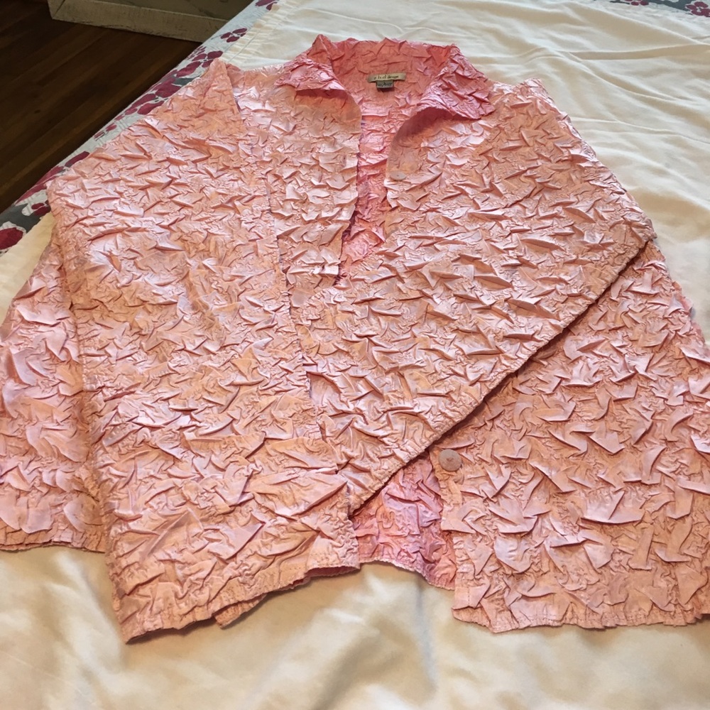 Jacket with matching blouse