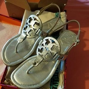 Tory Burch Miller Low-heel sandals...