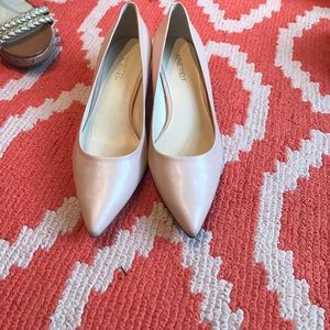 Nine West pink kitten heels