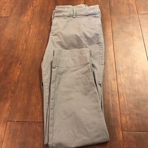 Grey Old Navy Pixie Pants