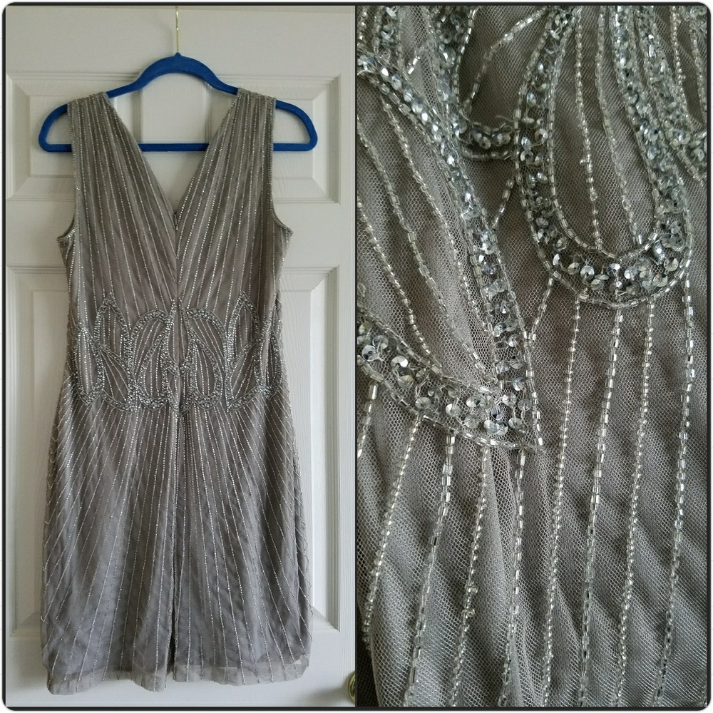 Beaded Flapper Style Dress