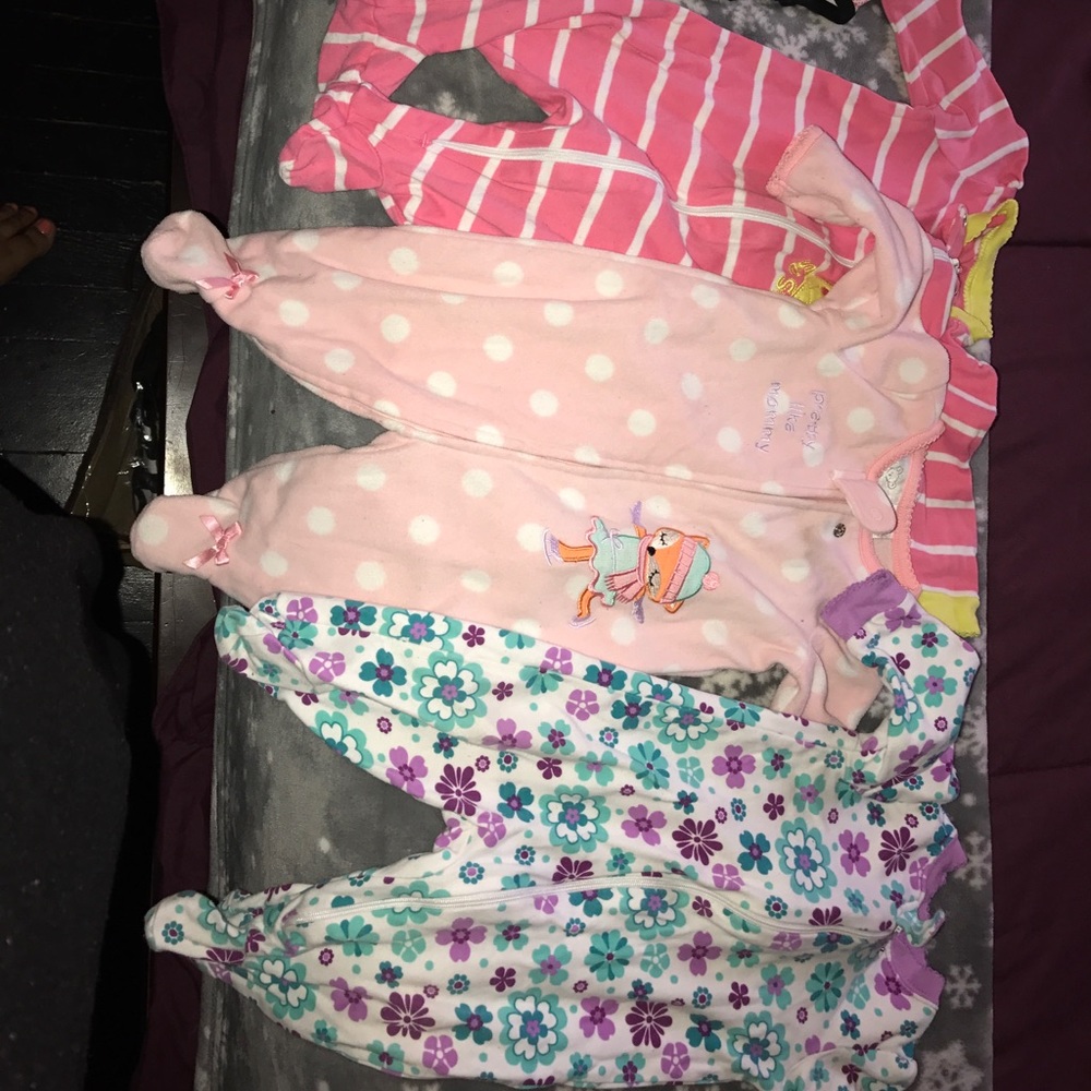 Baby Girl Jammie's
