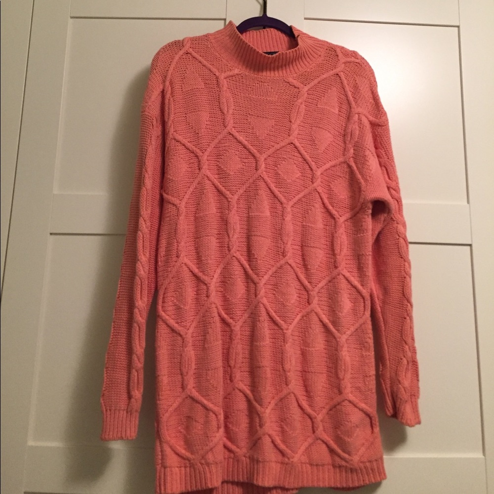 Long sweater dress