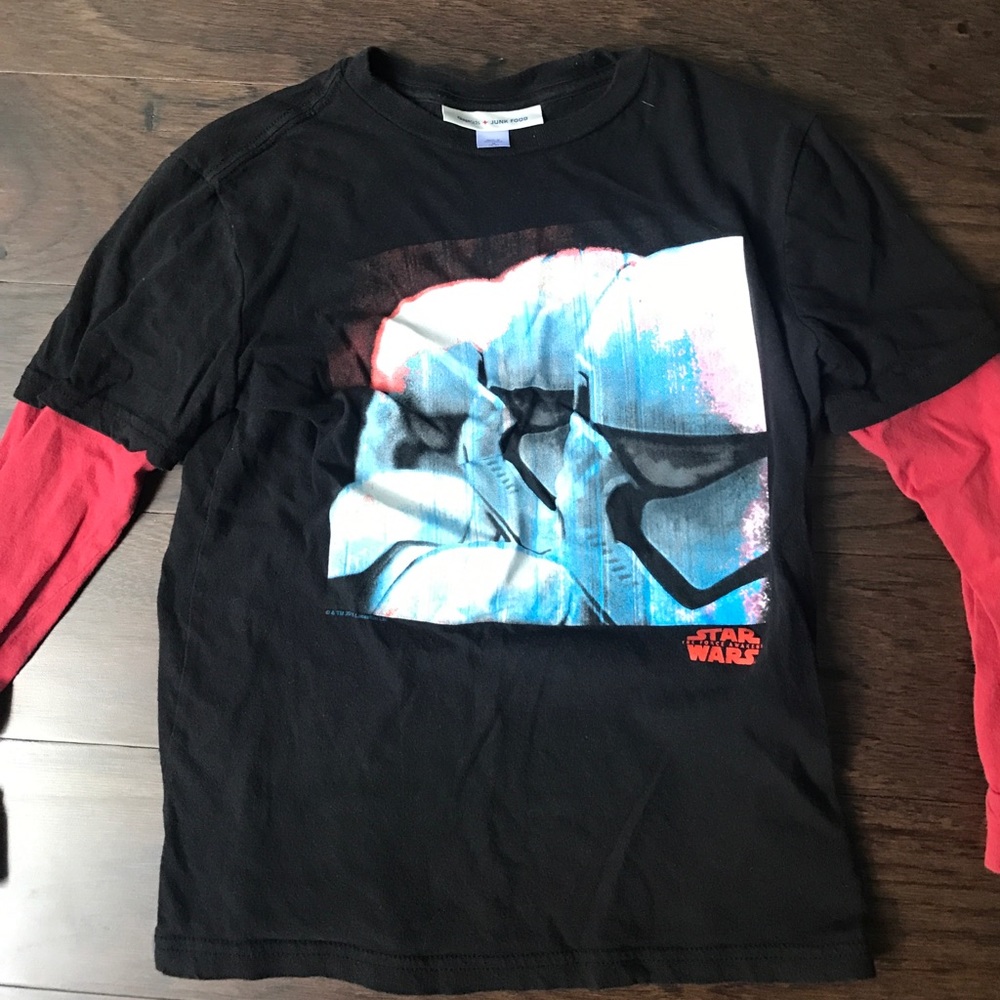 Gap Junk Food long sleeve tshirt Star Wars M(8-9)